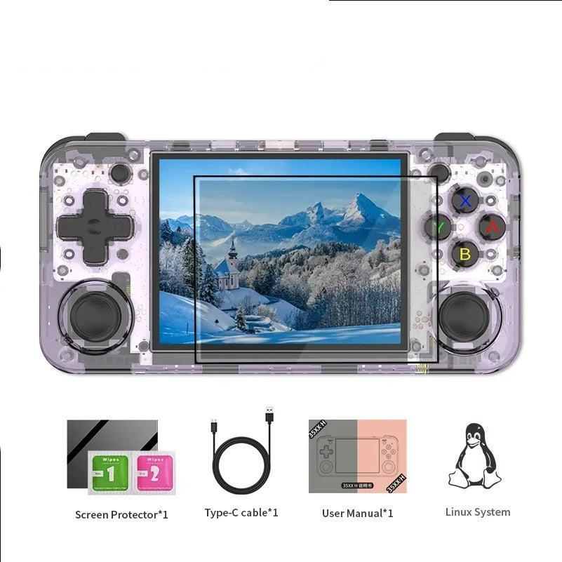 Retro Handheld Game Console - 3.5-inch IPS Horizontal Screen Linux System
