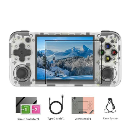 Retro Handheld Game Console - 3.5-inch IPS Horizontal Screen Linux System