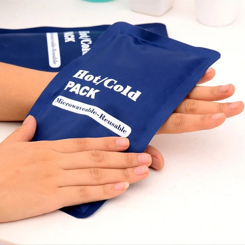 Reusable Hot Cold Therapy Pack - Gel Pad Ice Cooling Heating Pads