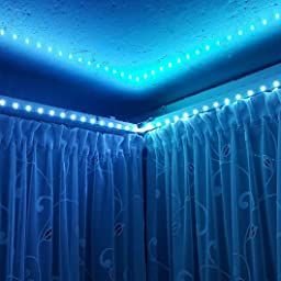 RGB Light Strip Kit - Music Sync Color Changing Lights for Room Party