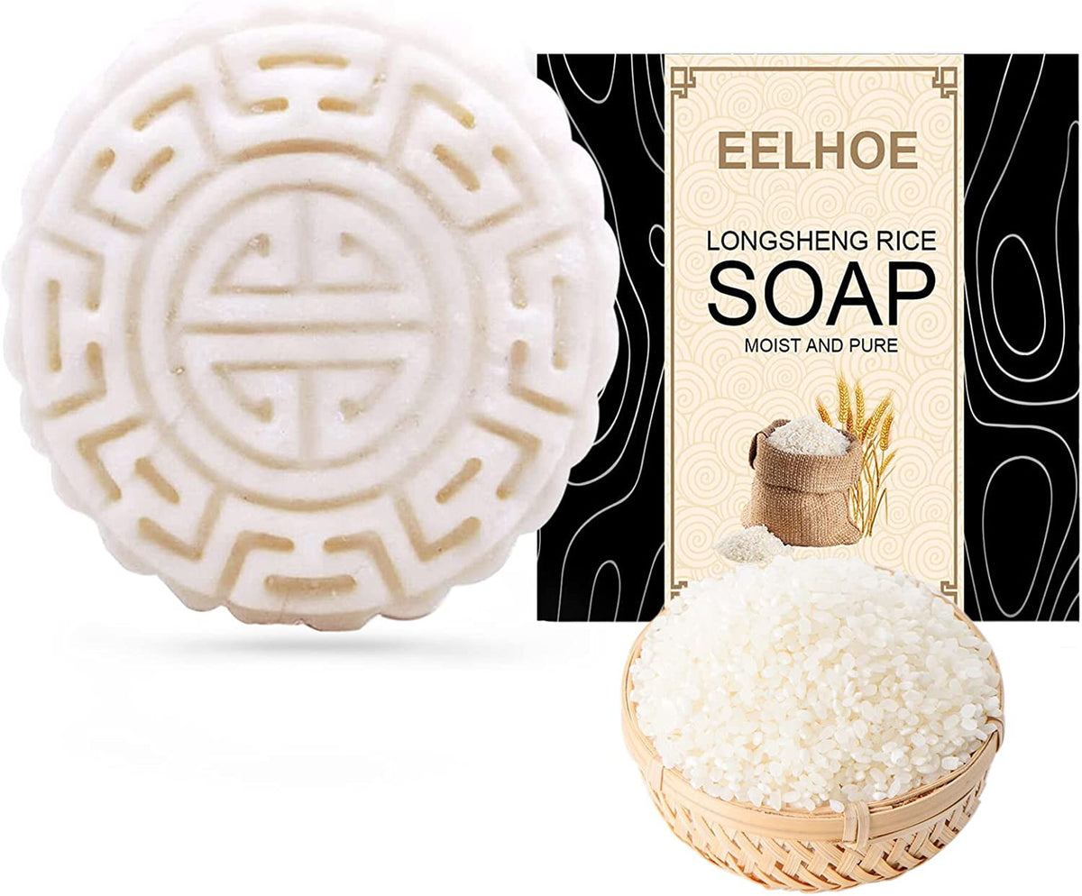Rice Water Shampoo and Conditioner Bar, For Hair Repair, Anti-hair Loss