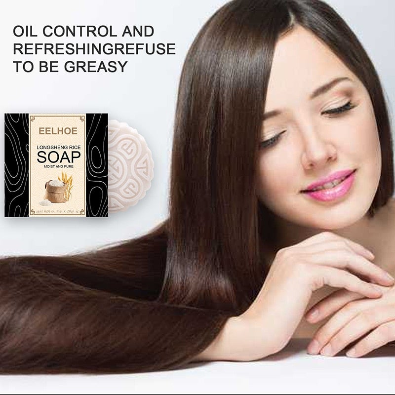 Rice Water Shampoo and Conditioner Bar, For Hair Repair, Anti-hair Loss