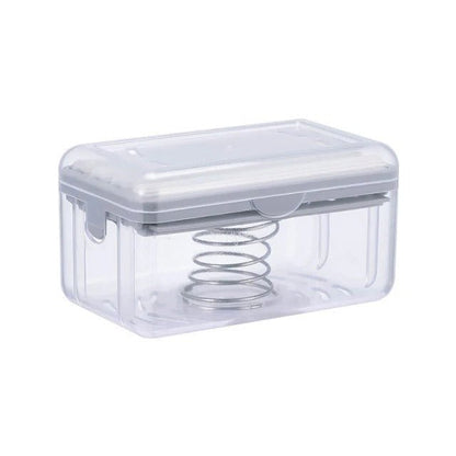 Roller Dish Cleaning Bar Soap Holder - Multifunctional Soap Dish for Home and Bathroom Keeps Soap Dry & Easy to Clean