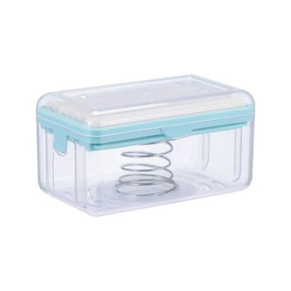Roller Dish Cleaning Bar Soap Holder - Multifunctional Soap Dish for Home and Bathroom Keeps Soap Dry & Easy to Clean