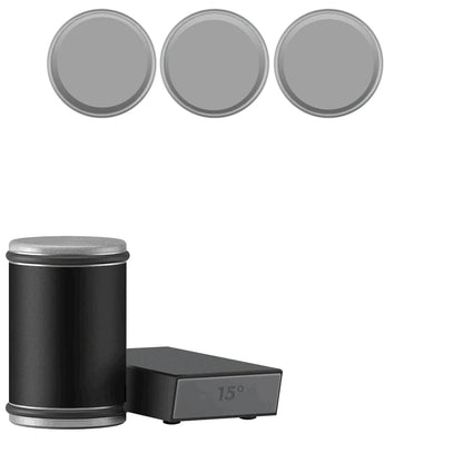 Rolling Knife Sharpener & Magnetic Holder Set – Diamond Sharpening Stone with 15° & 20° Angle Roller for Effortless Blade Perfection