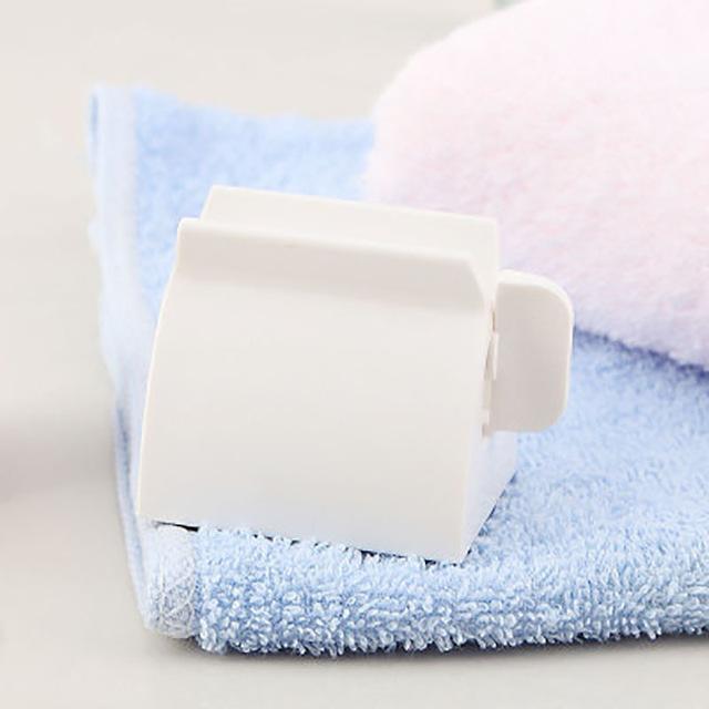 Rolling Tube Toothpaste Squeezer Stand Holder Dispenser for Bathroom