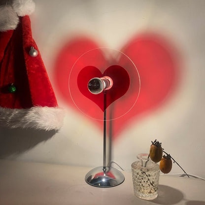 Valentine's Day Romantic Heart Light Lamp - Sunset Led Light for Living Room, Barber Shop, Background Wall Decoration and Bedroom