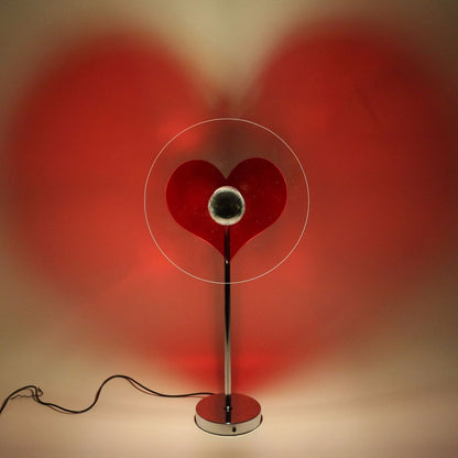 Valentine's Day Romantic Heart Light Lamp - Sunset Led Light for Living Room, Barber Shop, Background Wall Decoration and Bedroom