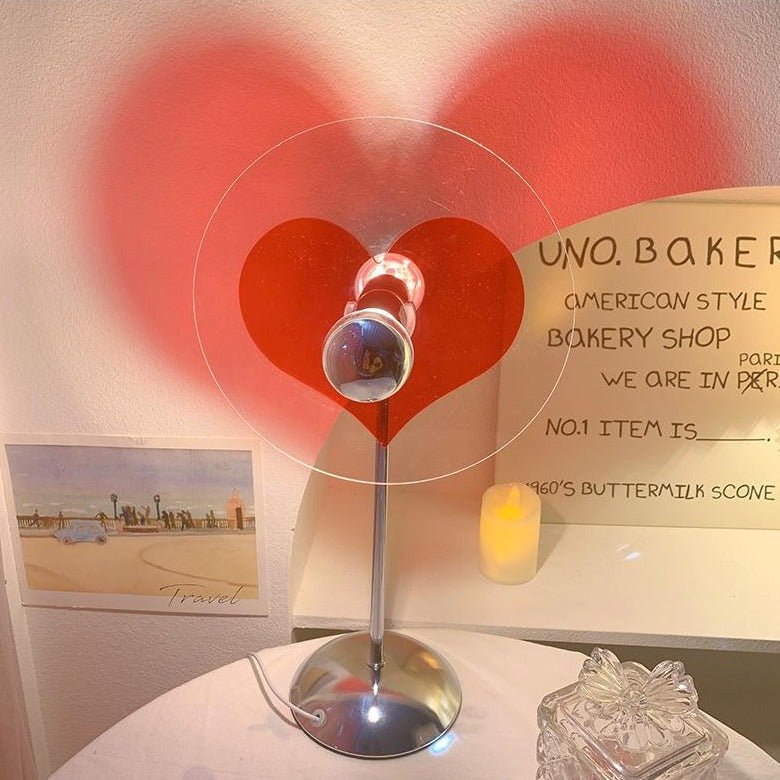 Valentine's Day Romantic Heart Light Lamp - Sunset Led Light for Living Room, Barber Shop, Background Wall Decoration and Bedroom