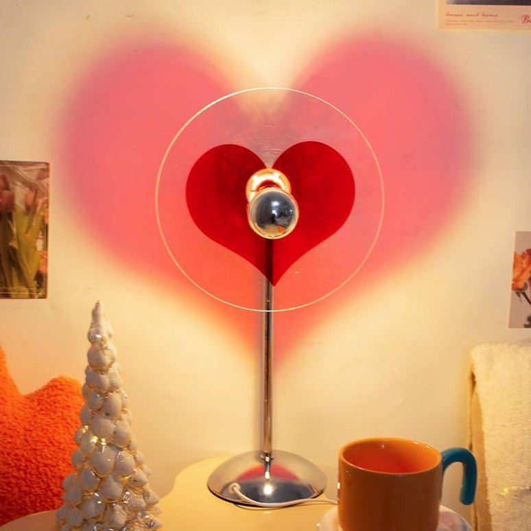 Valentine's Day Romantic Heart Light Lamp - Sunset Led Light for Living Room, Barber Shop, Background Wall Decoration and Bedroom