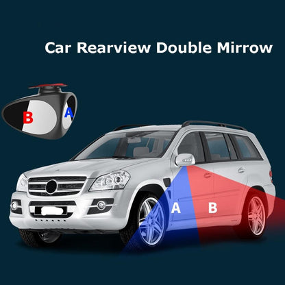 Rotatable 2 Side Car Blind Spot Mirror