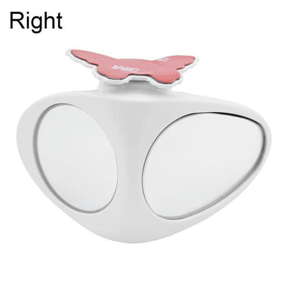 Rotatable 2 Side Car Blind Spot Mirror