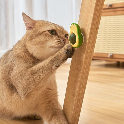 Rotating Edible Catnip Balls – Healthy Spring Stickers & Lickable Bubbles for Cats, A Fun & Tasty Treat to Delight Your Feline Friend