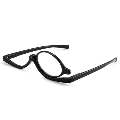 Rotating Makeup Reading Glasses - Magnifying Flip Down Cosmetic Readers for Women