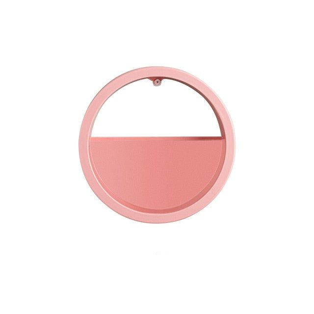 Round Wall Mounted Vase - Hanging Flowerpot Fish Tank Home Living Room Decoration