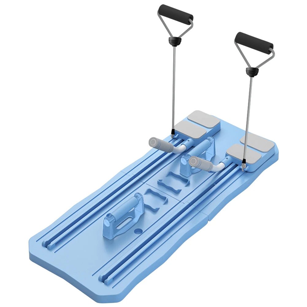 Rouser Fitness Multi-Function Push Up Board Ab & Leg Toner – Multifunctional Pilates Reformer Board for Full-Body Fitness
