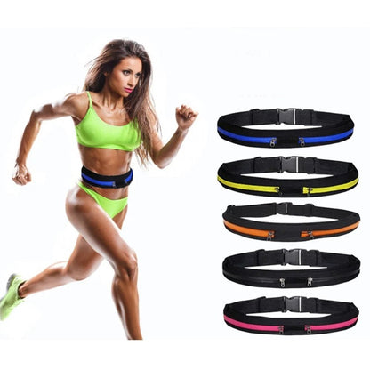 Running Waist Bag - Running Belt Bag for Hiking Cycling Workout, Reflective Runners Belt Jogging Pocket Belt, Travelling Money Phone Holder