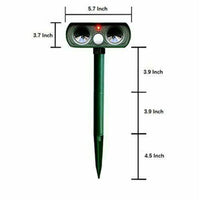 Infrared Solar Powered Animal Pest Repeller (1 Repeller)