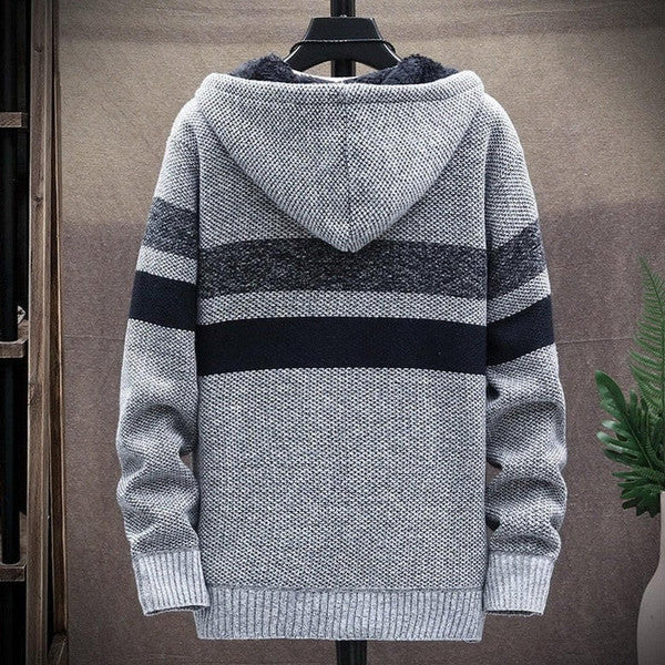 Casual Stripe Cardigan