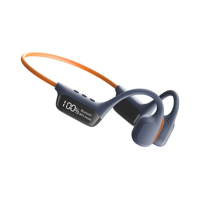 Waterproof Bone Conduction Swimming Earphones – Bluetooth 5.4 MP3 Headset (32GB)