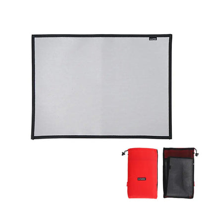 Camping Fireproof Grill Mat – Flame Retardant Ember Blanket, Heat-Resistant Insulation Pad for Outdoor Barbecue, Picnic, and Safe Camping Cooking