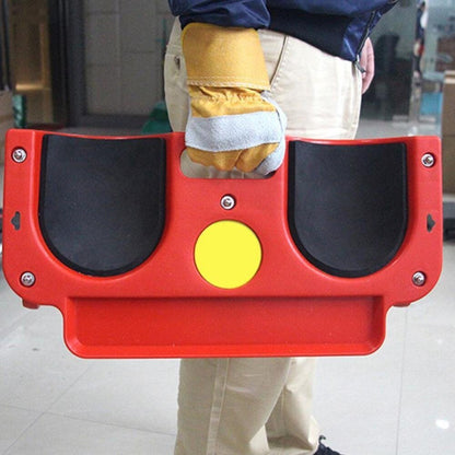 Safety Rolling Knee Pads for Work - Rolling Knee Protection Pad with Wheels Built in Foam Padded Creeper Platform Laying Tile or Vinyl Auto Repair