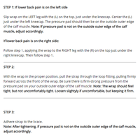 Sciatic Nerve Brace ~ Sciatica Acupressure Leg & Back