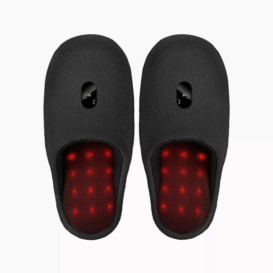 Red Light Therapy Massage Slippers | Plantar Pain Relief Foot Recovery – Therapeutic Treatment for Sore Feet