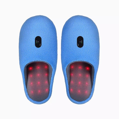 Red Light Therapy Massage Slippers | Plantar Pain Relief Foot Recovery – Therapeutic Treatment for Sore Feet