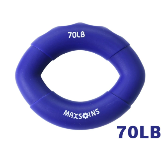 Hand Grip Strength Trainer – Muscle Developer & Carpal Expander with Finger Rings for Anti-Stress, Gym Power & Wrist Conditioning
