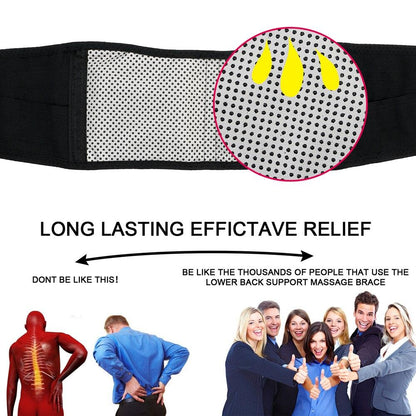 Self-Heating Magnetic Therapy Back Waist Support Belt