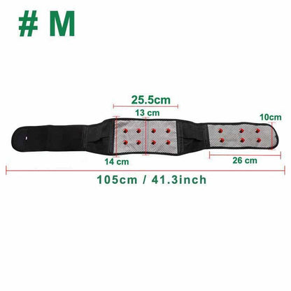 Self-Heating Magnetic Therapy Back Waist Support Belt