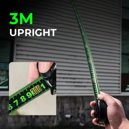 Metric Tape Measure – 5 m Self-Locking Steel Measuring Tape with Fluorescent Blade