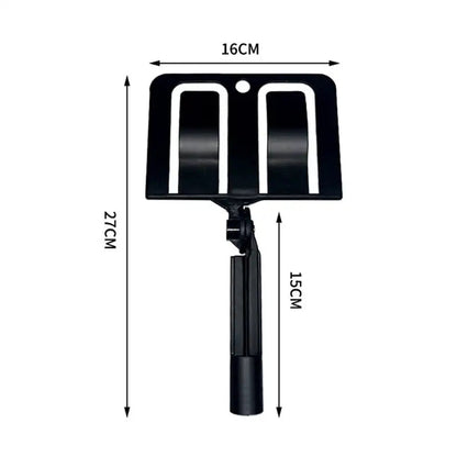 Paint Baffle Holder with Extension Pole – 360° Rotating Cleaning Tool for Paint Color Separation, Anti-Splash, Easy-to-Clean, and Durable Design