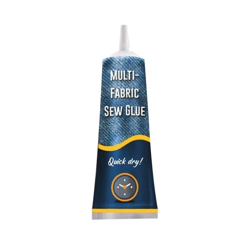 Sew Glue Liquid Sewing Solution Kit - Drying Liquid Stitch Fabric Adhesive Glue