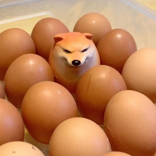Shiba Dog Egg Squeeze Toy – Fun Rebound Stress Relief Toy for Kids & Adults, Cute Chai Dog Design