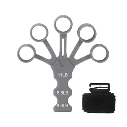 Silicone Finger Trainer – Hand Grip Strengthener & Resistance Expander for Training & Rehabilitation