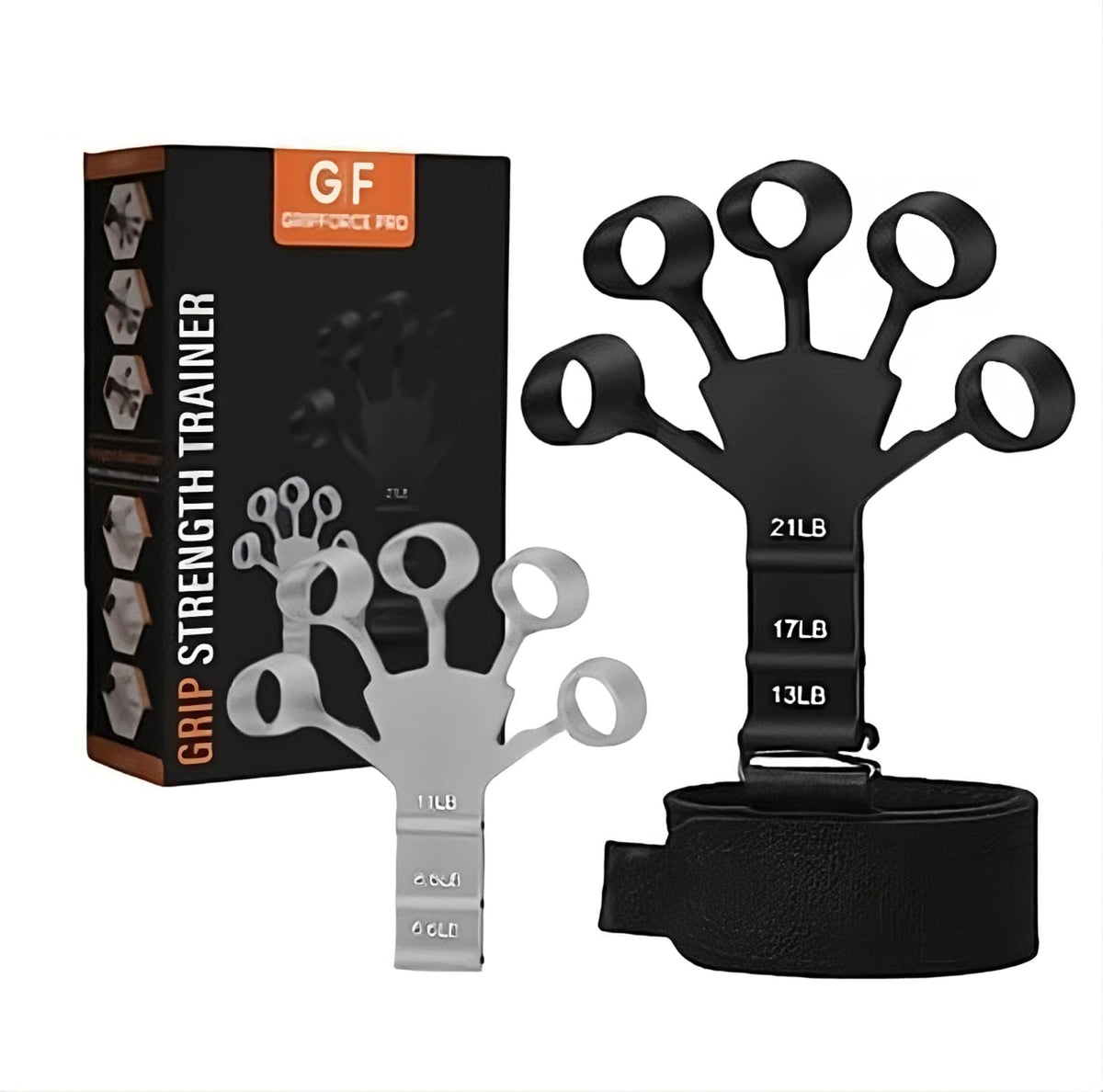 Silicone Finger Trainer – Hand Grip Strengthener & Resistance Expander for Training & Rehabilitation