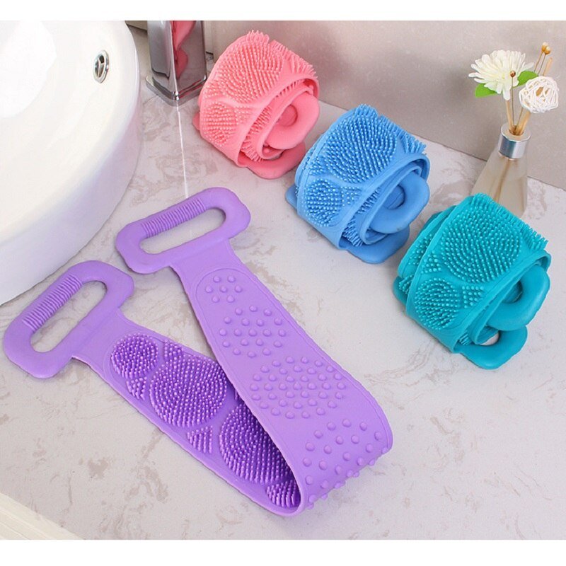 Silicone Loofah - Back Scrubber Bath Belt