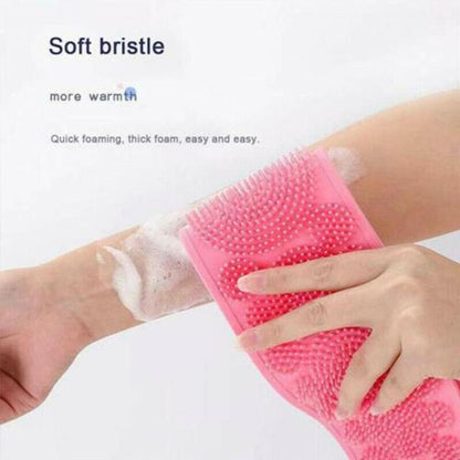 Silicone Loofah - Back Scrubber Bath Belt