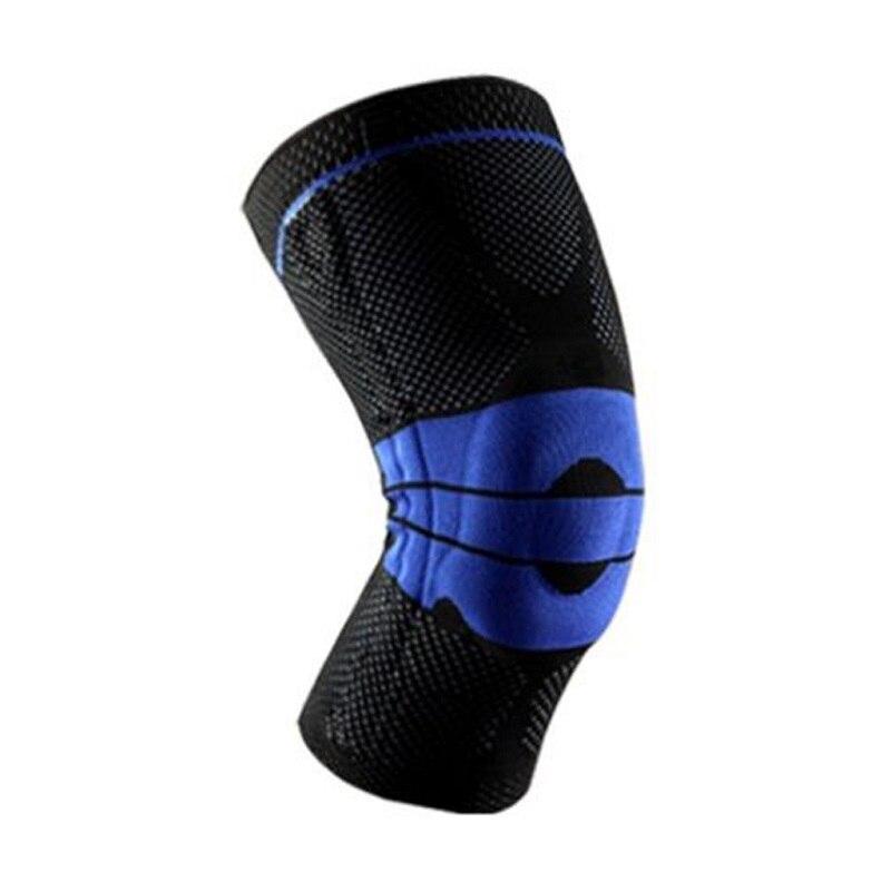 Silicone Spring Knee Compression Sleeve with Side Stabilizers