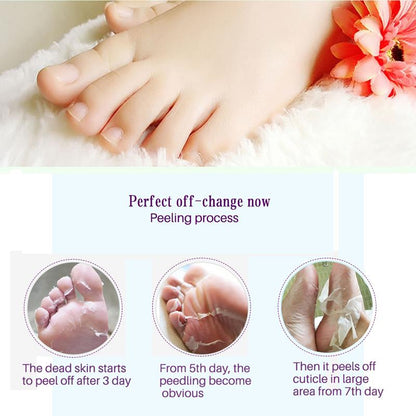 Exfoliating Foot Mask Peels - Remove Calluses & Dead Skin