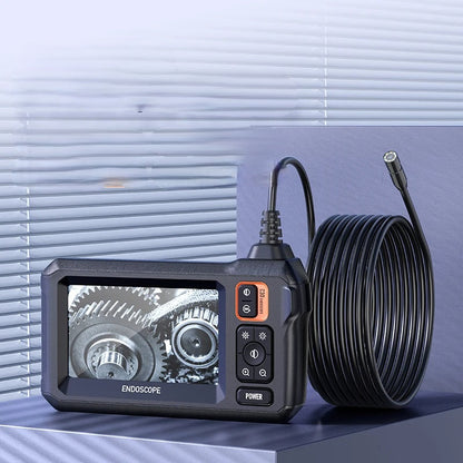 Endoscope Camera with Light - 4.3" Waterproof, High-Definition Snake Lens for Men's Gadgets, Car or Pipe Inspection