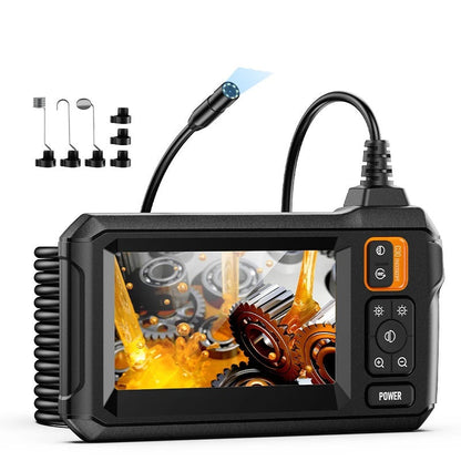 Endoscope Camera with Light - 4.3" Waterproof, High-Definition Snake Lens for Men's Gadgets, Car or Pipe Inspection