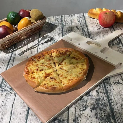 Sliding Pizza Peel - Easily Slide and Transfer Pizza with This Sliding Pizza Paddle Shovel