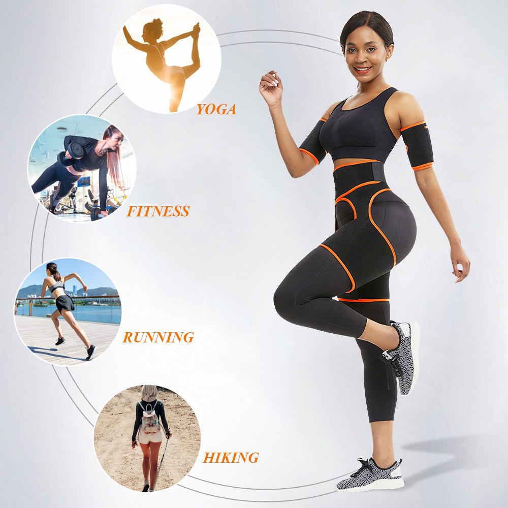 Slimming Belt Leg Thigh Shaper - Adjustable Trimmers