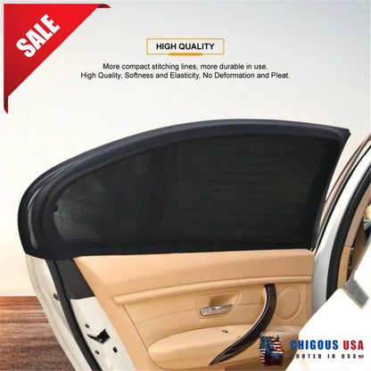 Slip-On Car Window Sun Shades Living Utensils