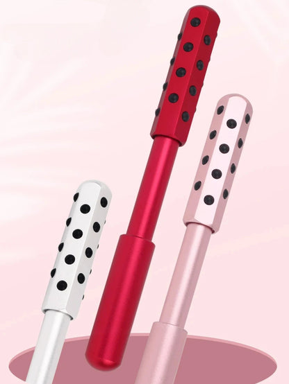 Germanium Anti-Wrinkle Facial Roller – 30-Needle Face Lift Wand for Skin Tightening, Derma Rolling, and Anti-Aging Treatment