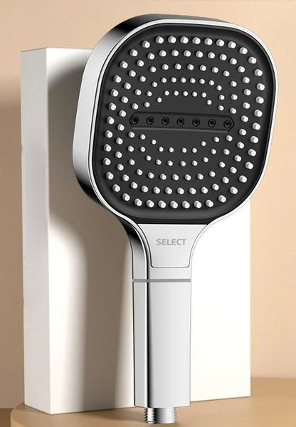 Massage Shower Head - 13CM High-Pressure 3 Mode Spray with Filter for Bathroom Spa