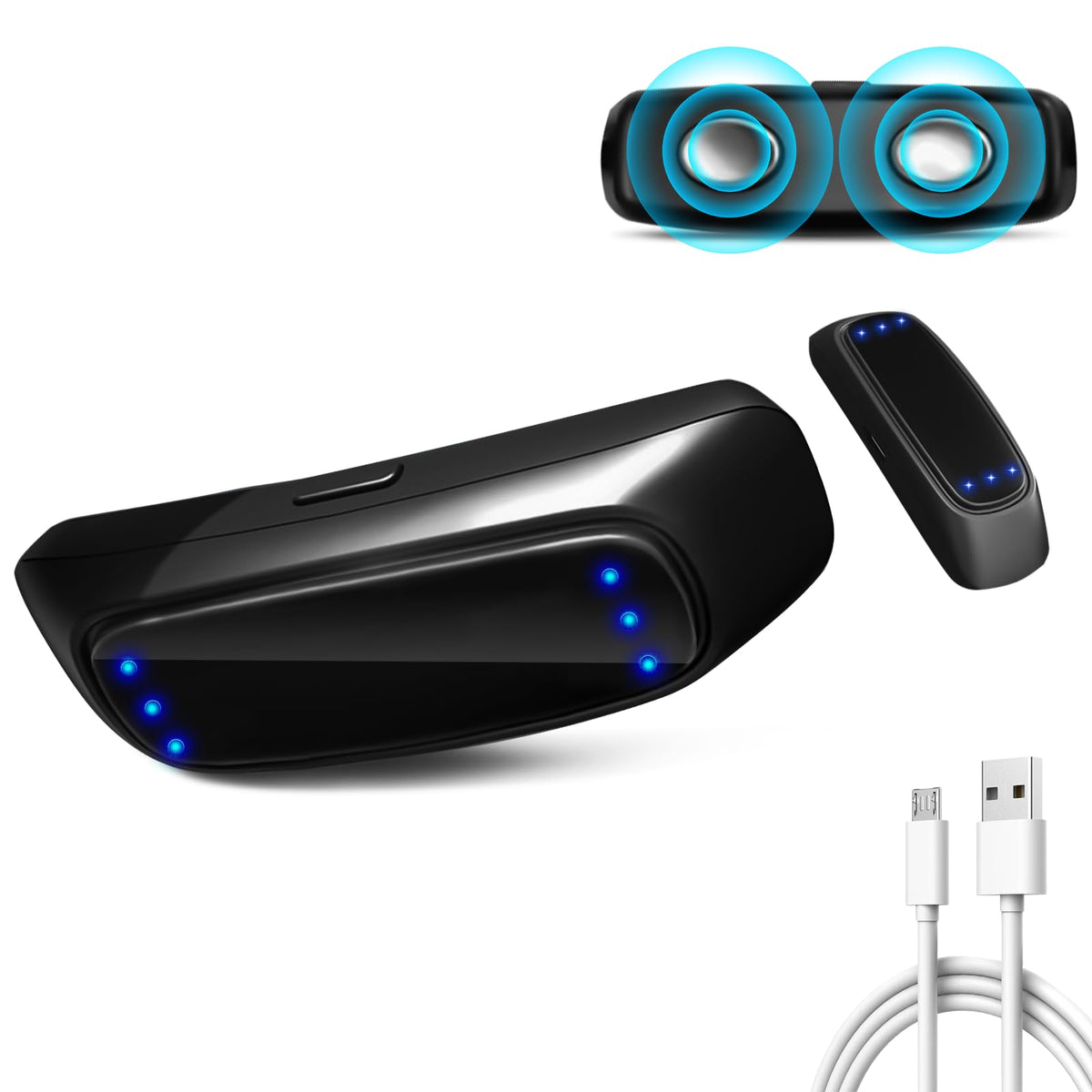 Smart Anti-Snoring Device – Pulse Technology for Peaceful, Snore-Free Nights Portable, Effective & Designed for Deep, Uninterrupted Sleep